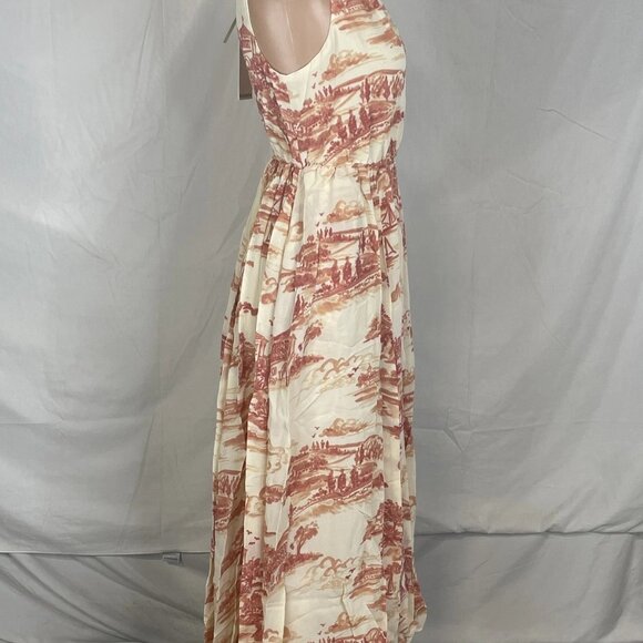 NEW REFORMATION Women’s Farah Sleeveless Midi Dress – Dolce Vita Print – Size 0 - Picture 7 of 7